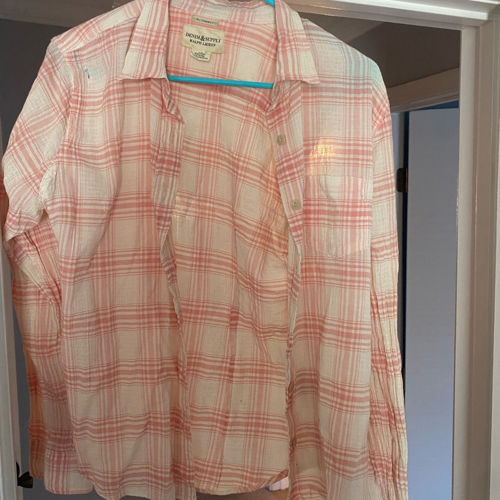 Denim and supply flannel